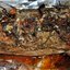 Говядина в маринаде из горчицы, киви и розмарина