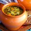 Постные щи из квашеной капусты с грибами