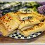 Паста с начинкой из курицы и лука-порея