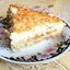 Слоеный пирог с яблоками и творогом