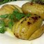 Запеченный картофель с маслом и пряностями
