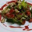 Зразы из риса с омлетом и паровыми овощами