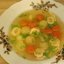 Куриный суп с яичными блинчиками
