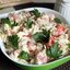 Салат с консервированным тунцом и плавленным сыром