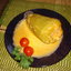 Фаршированные перцы с сырным соусом