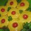 Мясные оладушки с ананасом