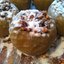 Запеченные яблоки с орехами и вареньем