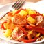 Картофель в уксусно-медовой смеси