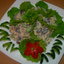салат из консервированной фасоли с грибами