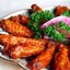 Куриные крылышки с аджикой и чесноком