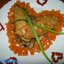 Рыбка жареная (вариант подачи к Дню Влюбленных)