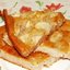 Пирог с яблоками манкой и творогом