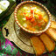 Марокканская похлёбка с гренками