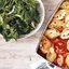 Ракушки, фаршированные сыром и шпинатом