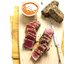 Тунец в панировке из кунжута с соусом из моркови и имбиря