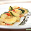 Закуска из цукини с курагой и кунжутом