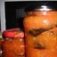 Консервированные баклажаны с овощной икрой и сливами