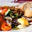 Салат с замороженным желтком