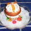 Кексы с творогом и вареньем