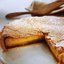 Миндальный пирог с джемом