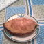 Картошечка жаренная с беконом, грибами под сливочным соусом