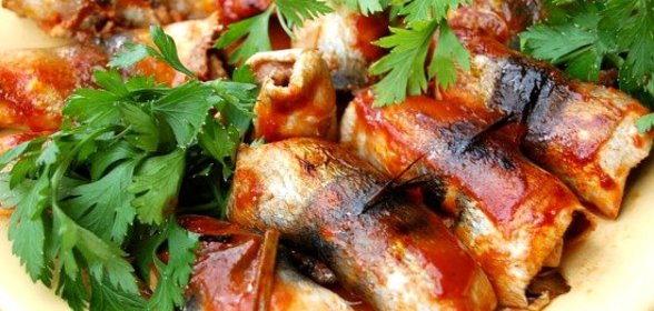 Салака в томате