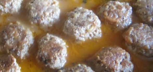 Мясные тефтели с сыром