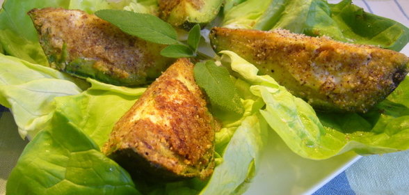 Жареный авокадо от Тима Мельцера