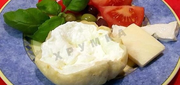 Белковый омлет в микроволновке