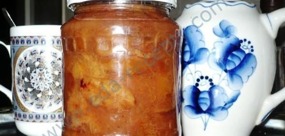 Варенье сливовое с абрикосами