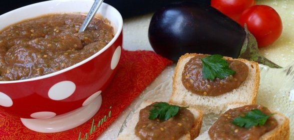 Соус из баклажанов