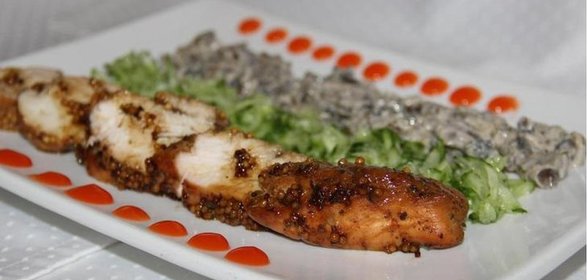 КУРИНОЕ ФИЛЕ ЗАПЕЧЕННОЕ В РУКАВЕ( ДЛЯ ЛЁВЫ ИЗ К\Ф КУХНЯ)