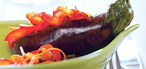 Фаршированные баклажаны