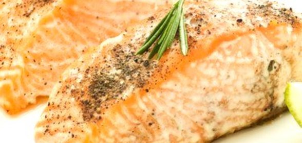 Филе лосося в медово-лаймовом маринаде