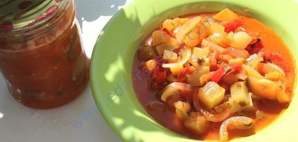 Салат из кабачков на зиму