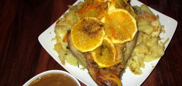 Утка под апельсиновым соусом