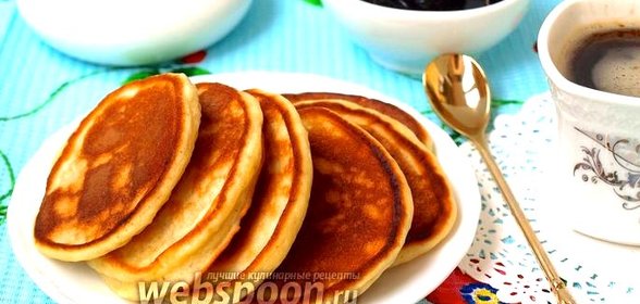 Оладьи на йогурте