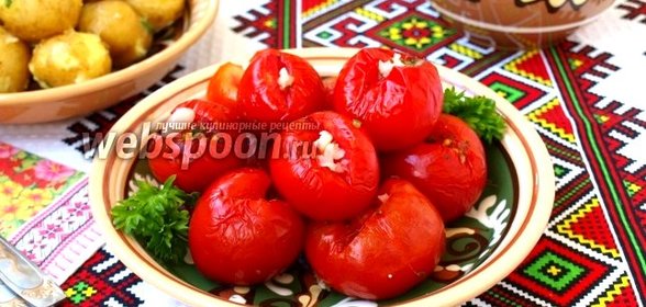 Малосольные помидоры быстрого приготовления в пакете