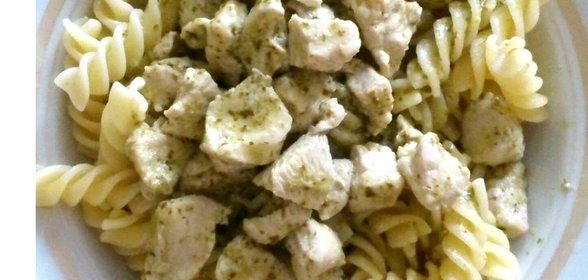 Курица со сливочным песто