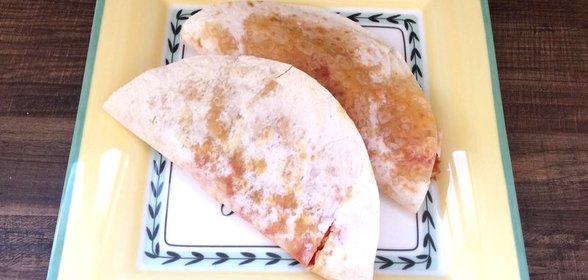 Кесадилья с курицей