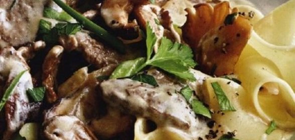 Мясной соус с грибами