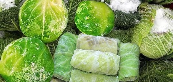 Замороженная капуста на зиму