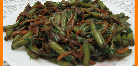 Простой, но ВКУСНЫЙ способ приготовления стручковой фасоли!