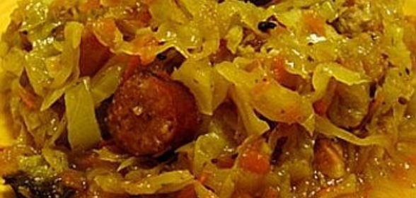 Бигус с квашеной капустой