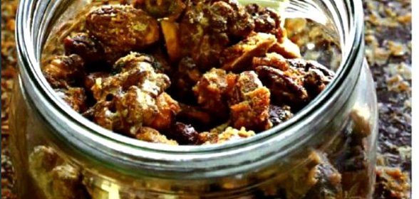 Засахаренные орехи с кайенским перцем