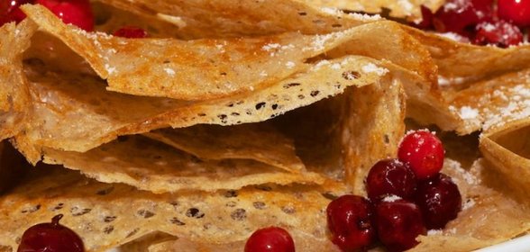 Постные гречневые блины