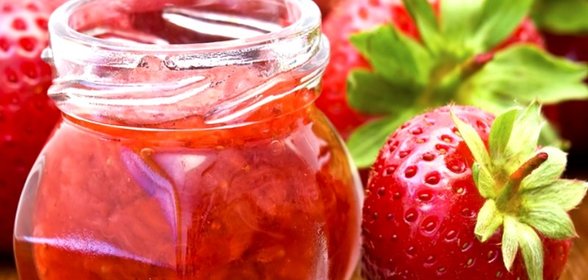 Клубника с сахаром на зиму без варки