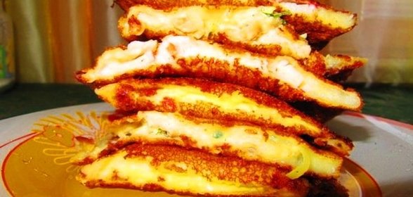 Необычные блины и три начинки к ним