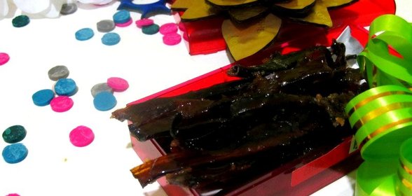 Цукаты из банановой кожуры