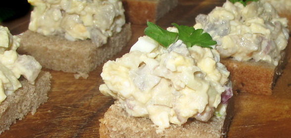 Тартар из сельди